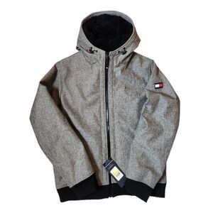 Tommy Hilfiger Men’s Hooded Jacket – Size Medium